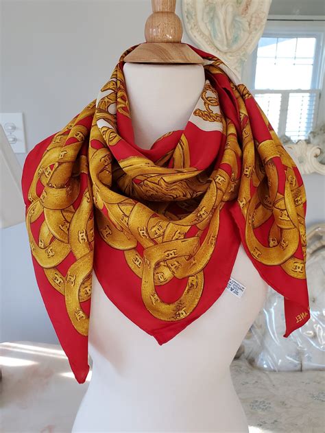 chanel silk bandana|chanel scarves outlet.